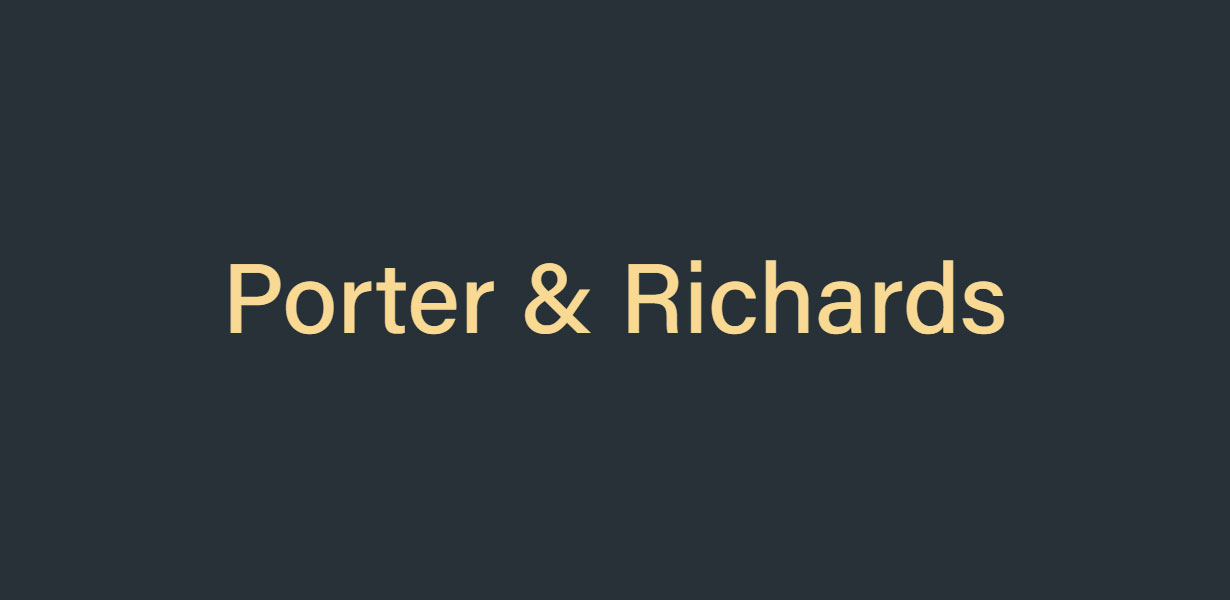 Porter & Richards Ltd