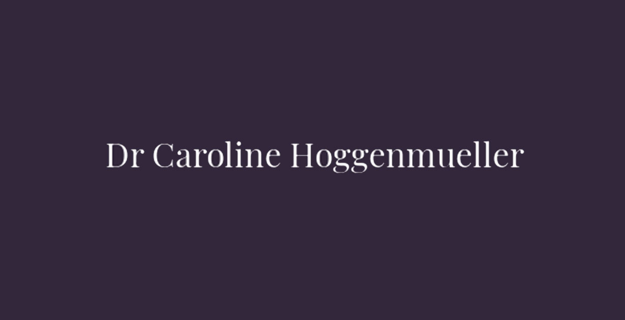 Dr Caroline Hoggenmueller