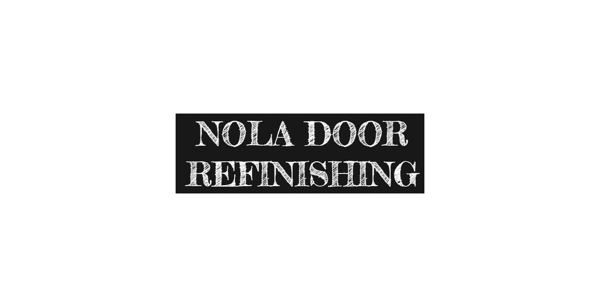 NOLA Door Refinishing