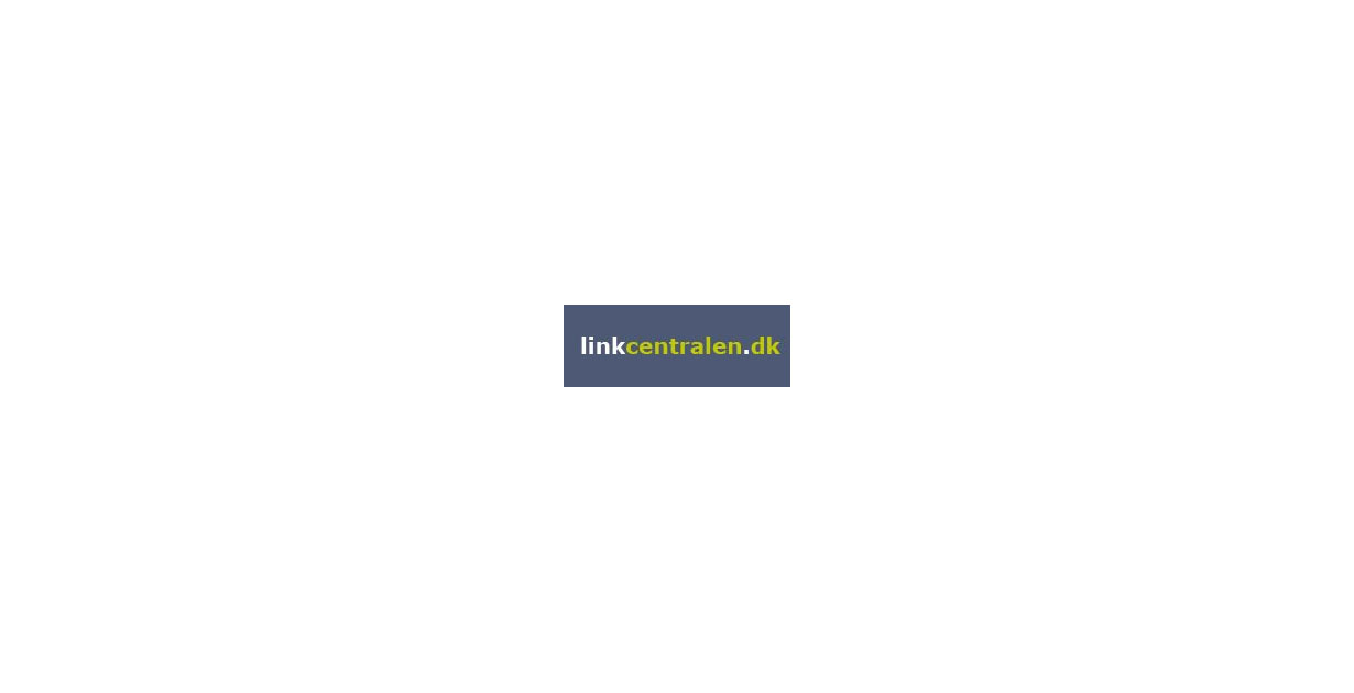 LinkCentralen.dk – A great linkportal for your website