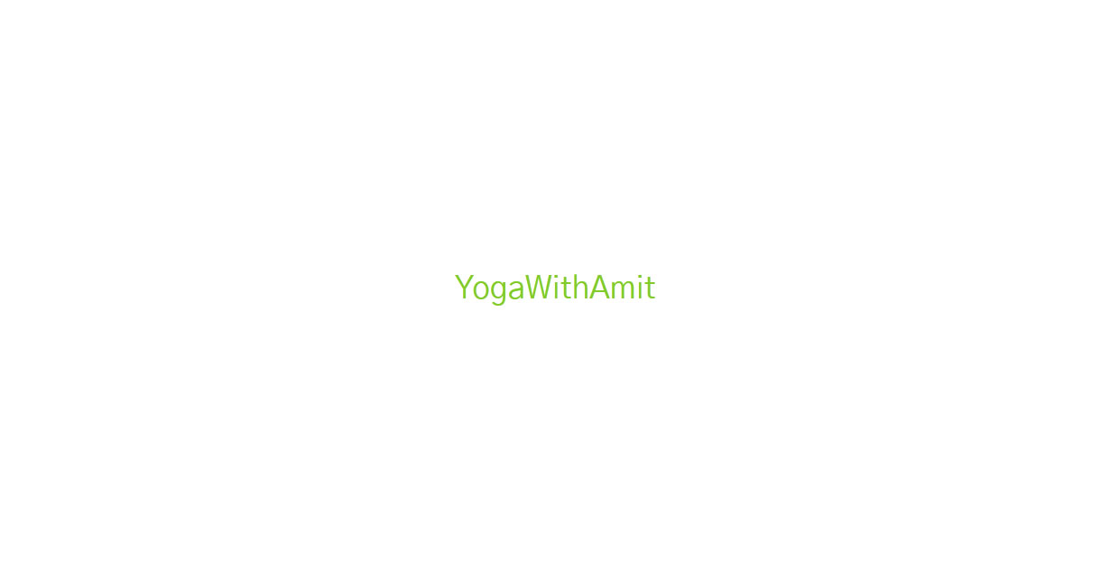 Yoga with Amit