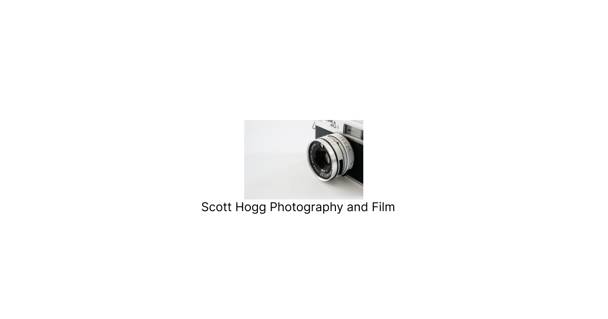Scott Hogg Photography and Film