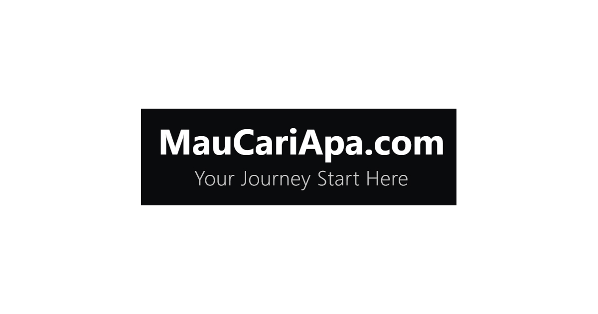MauCariApa.com