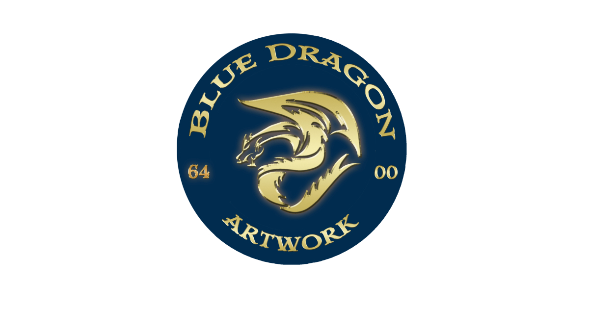 Blue Dragon Artwork