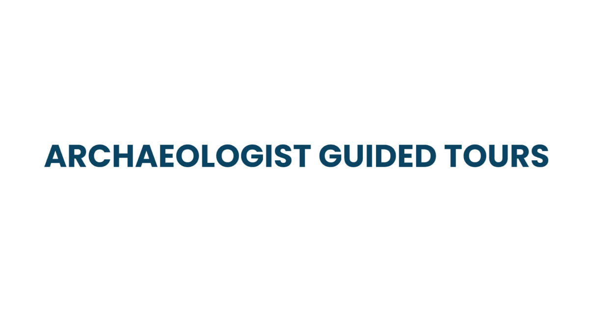 Archaeologist Guided Tours