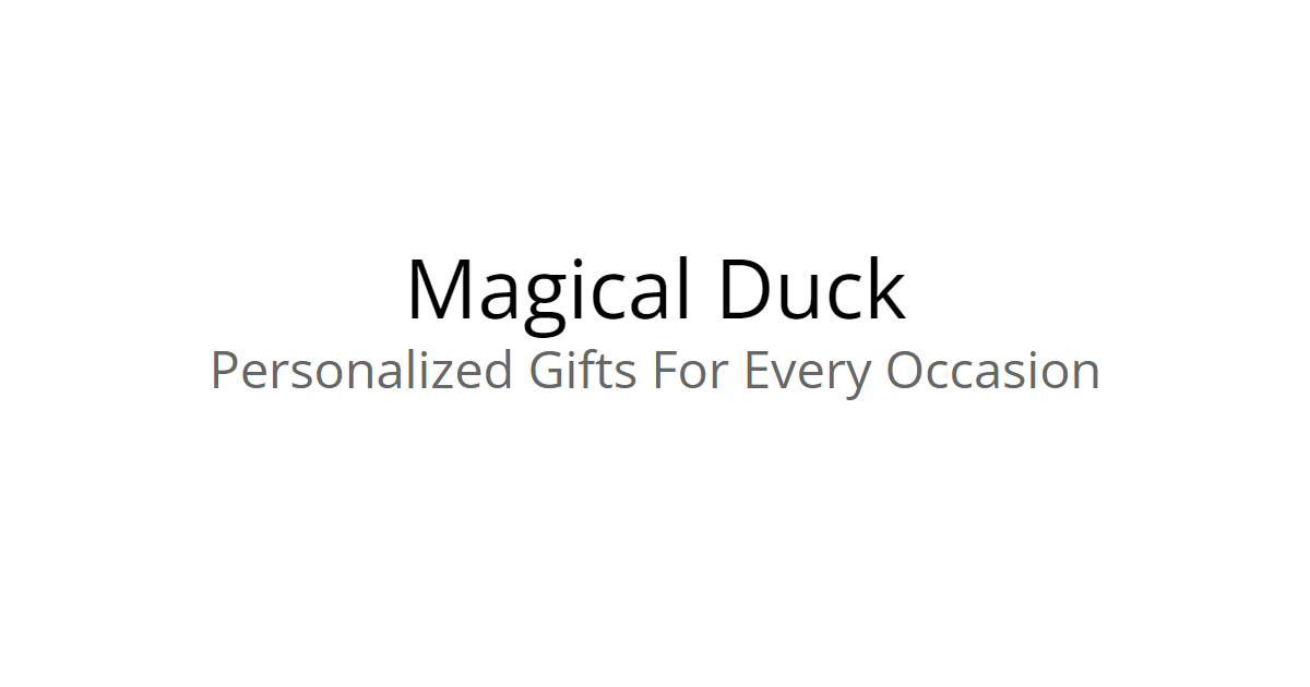 Magical Duck General Store