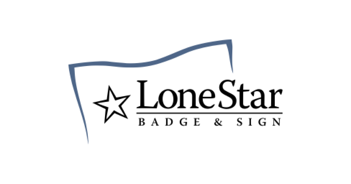 Lonestar Badge and Sign