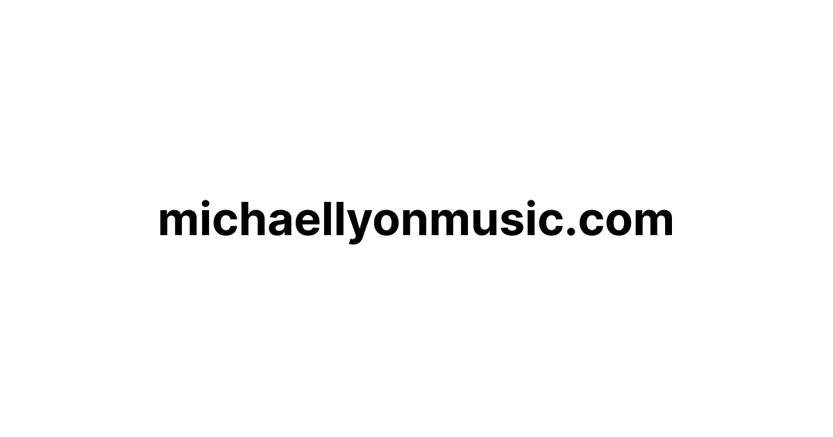 Michael Lyon Music