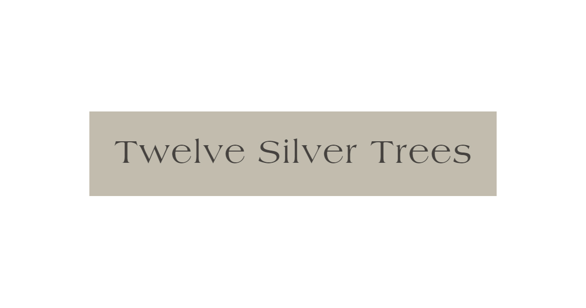 Twelve Silver Trees ltd