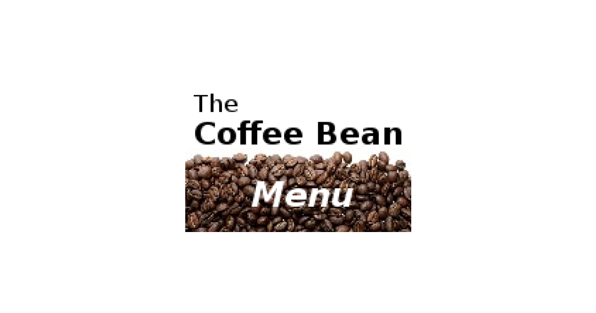 The Coffee Bean Menu