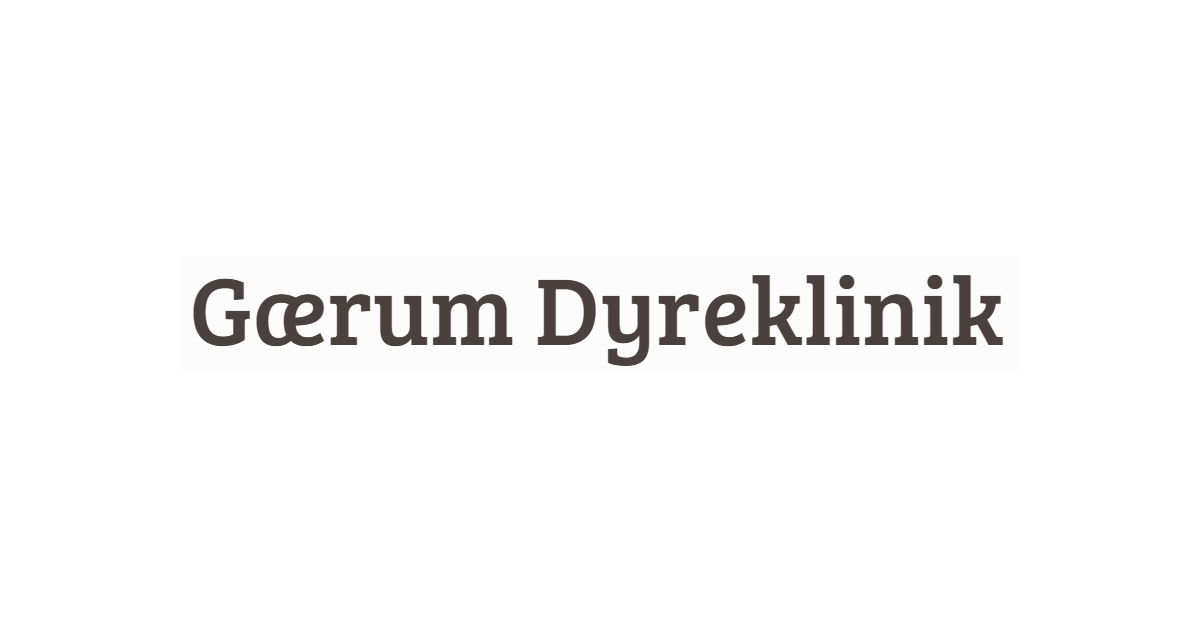 Gærum Dyreklinik ApS