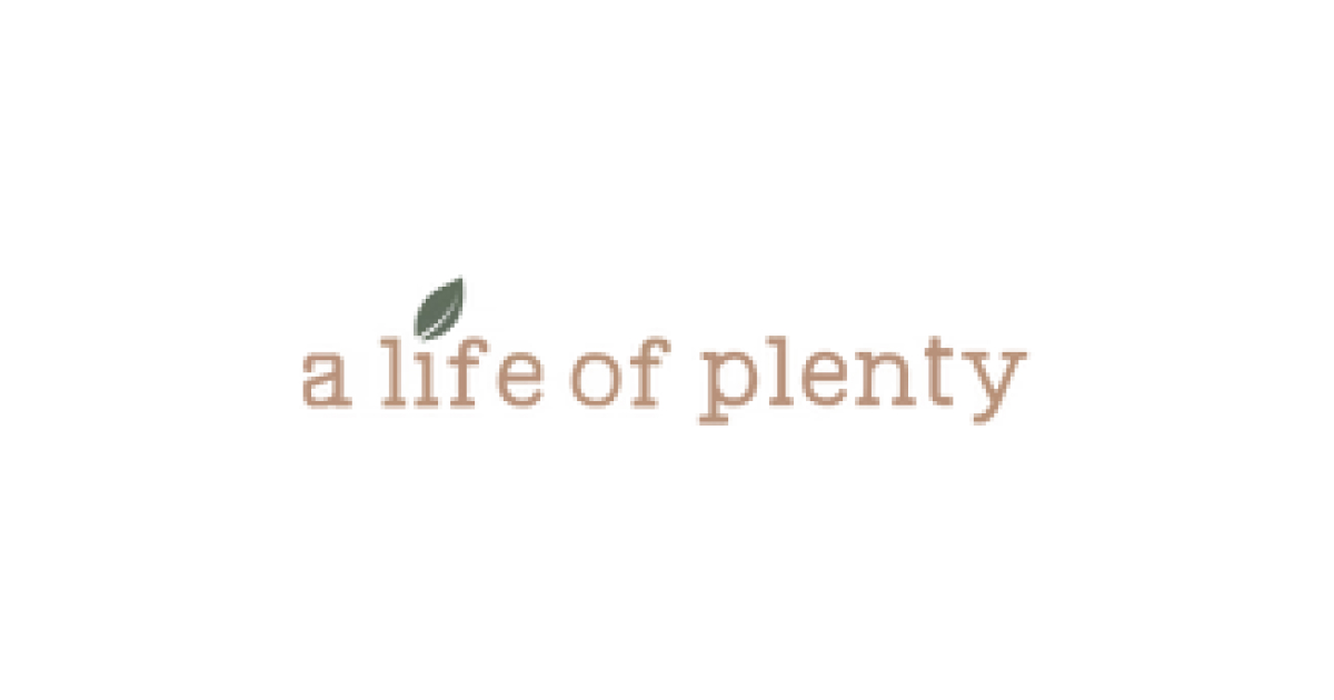 a life of plenty