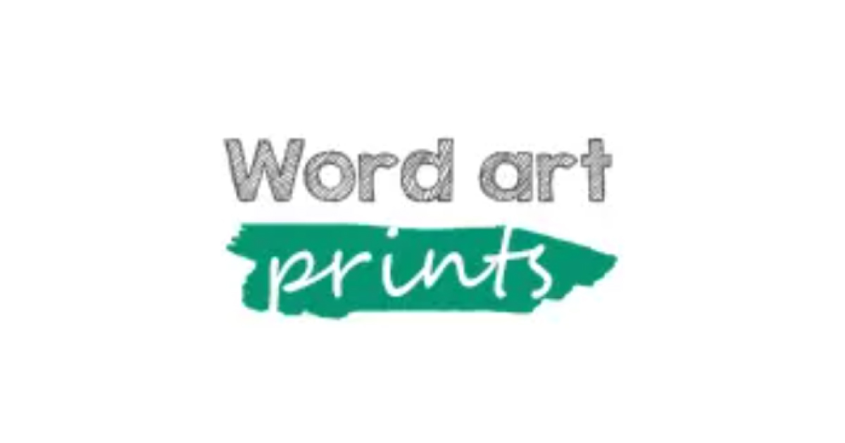 word art prints