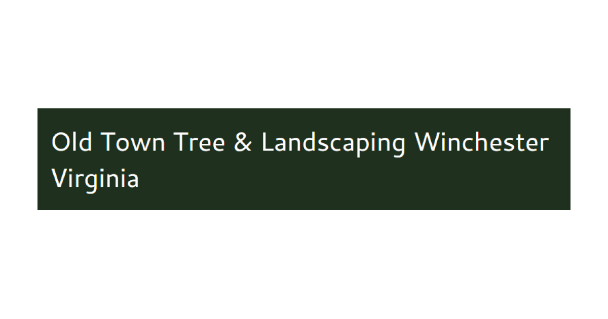 Old Town Tree and Landscaping, LLC.