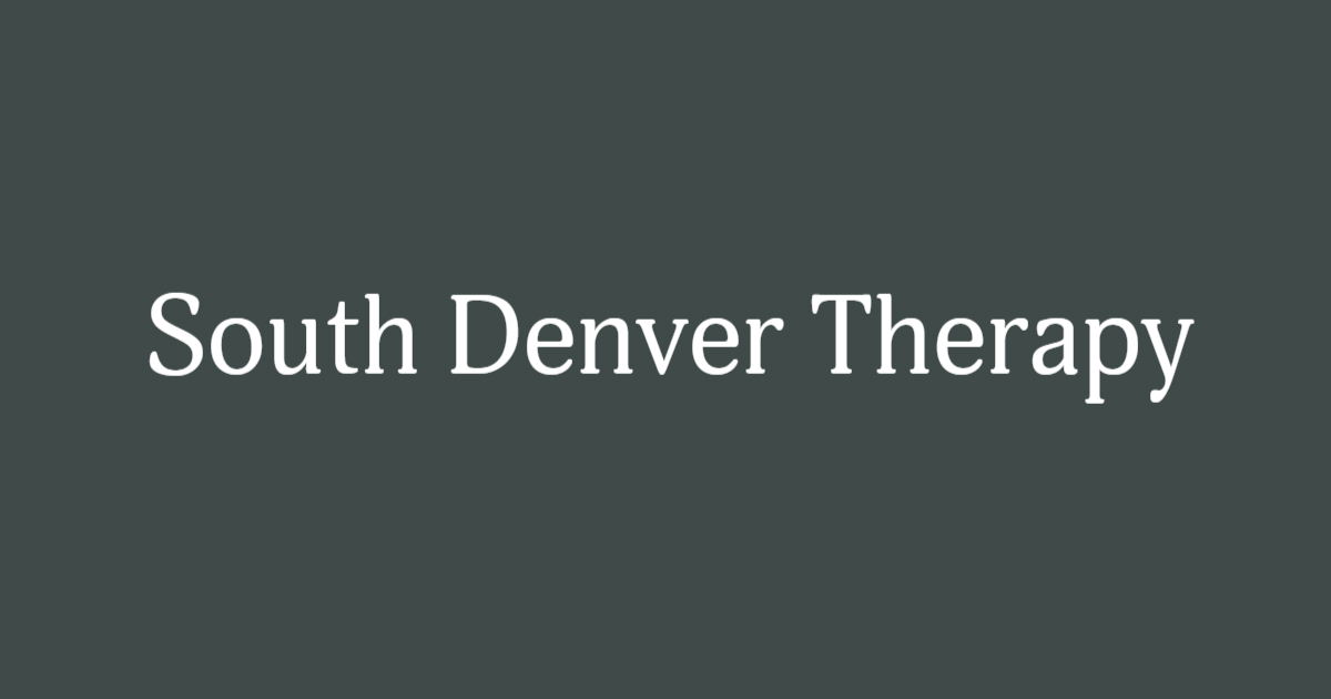 South Denver Therapy