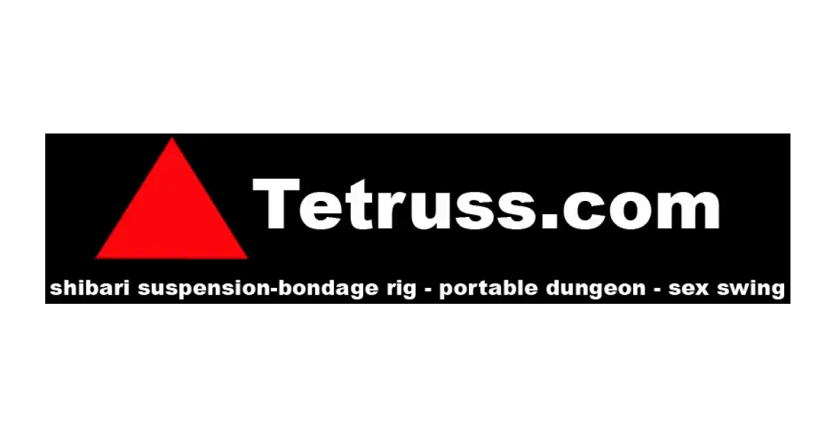 Tetruss Shibari Suspension Bondage Rig – Portable BDSM Dungeon – Sex Swing