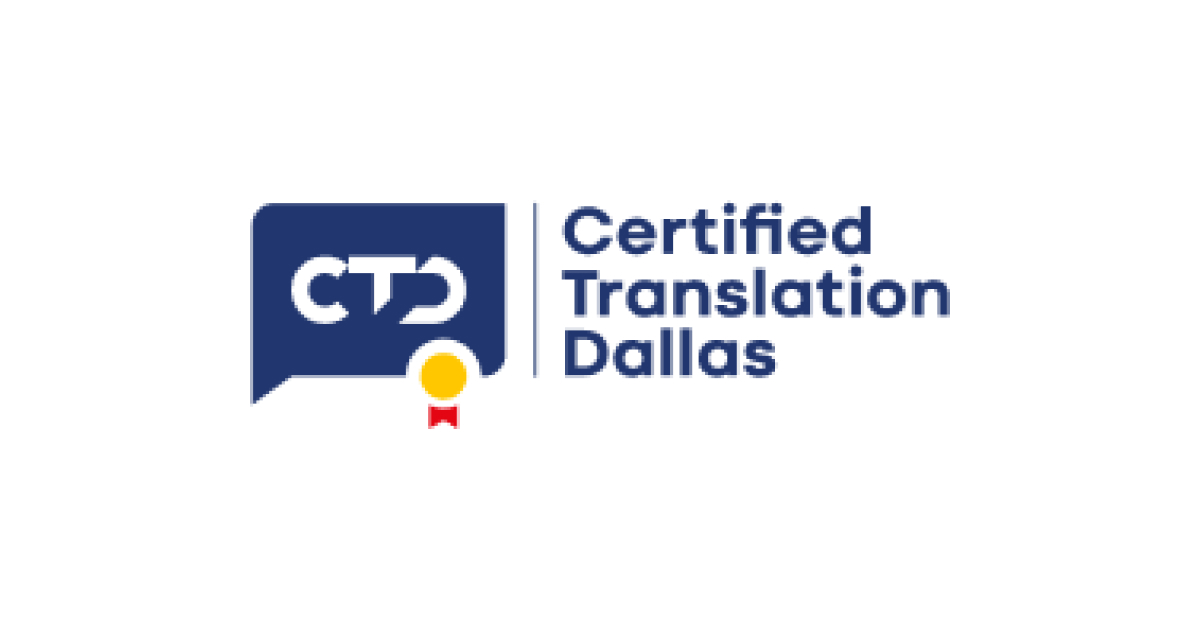 Certified Translation Dallas