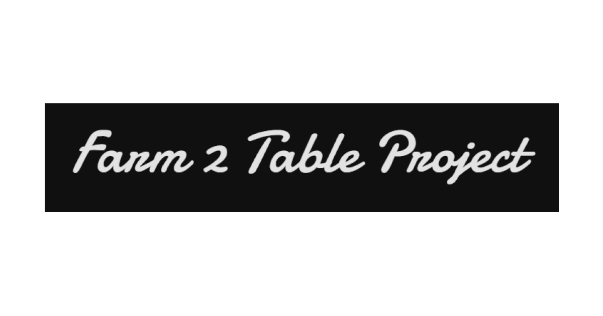 Farm 2 Table Project