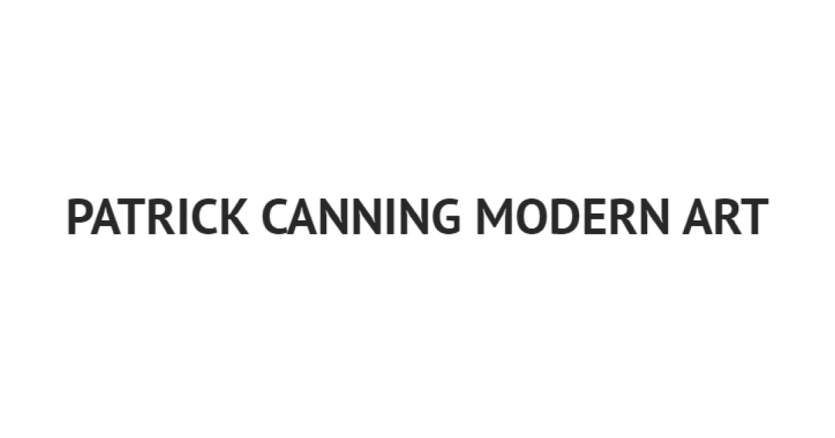Patrick Canning Modern Art