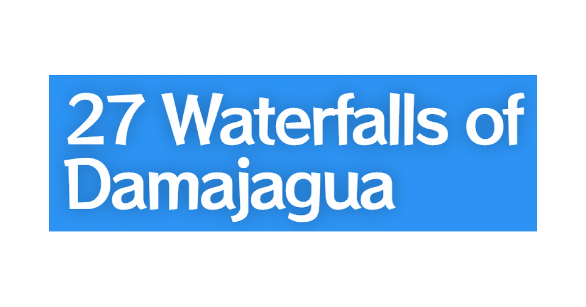 Damajagua waterfalls