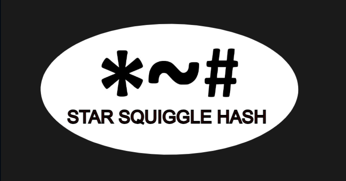 Star Squiggle Hash