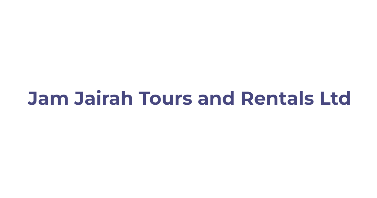 Jam Jairah Tours and Rentals Limited