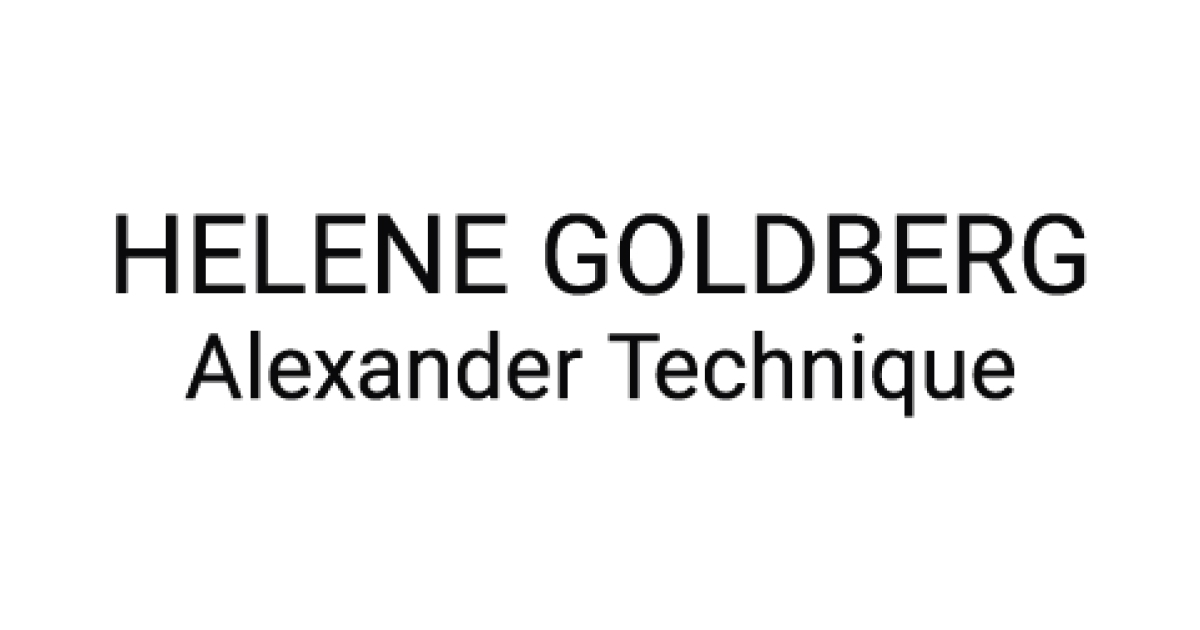 Helene Goldberg Alexander Technique