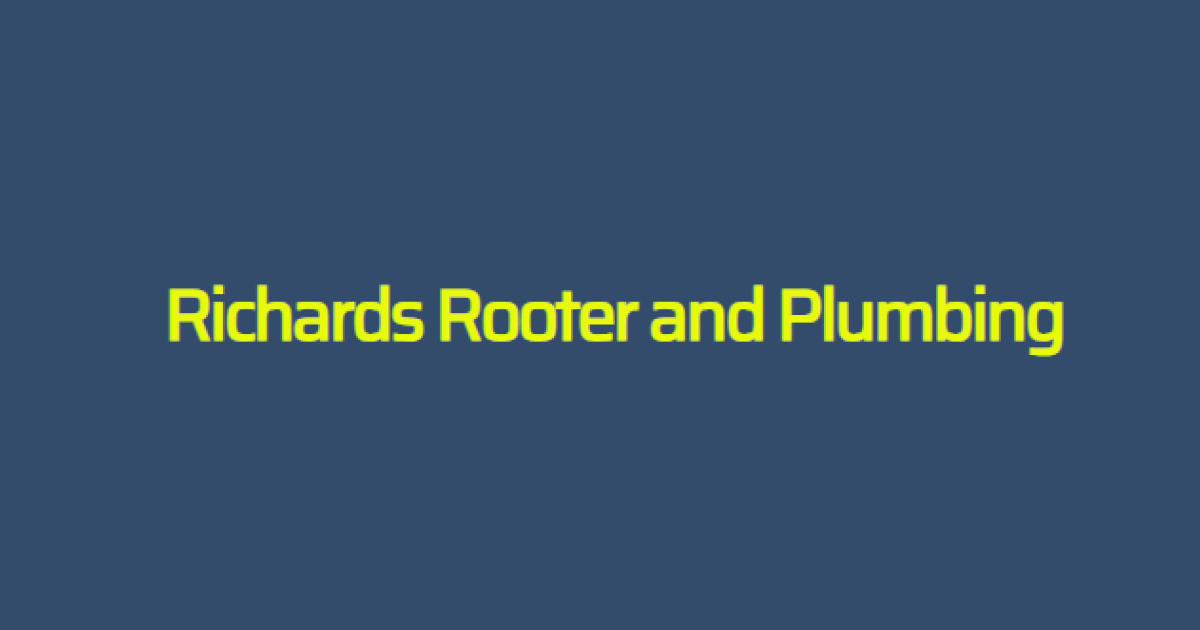 Richards Rooter and Plumbing