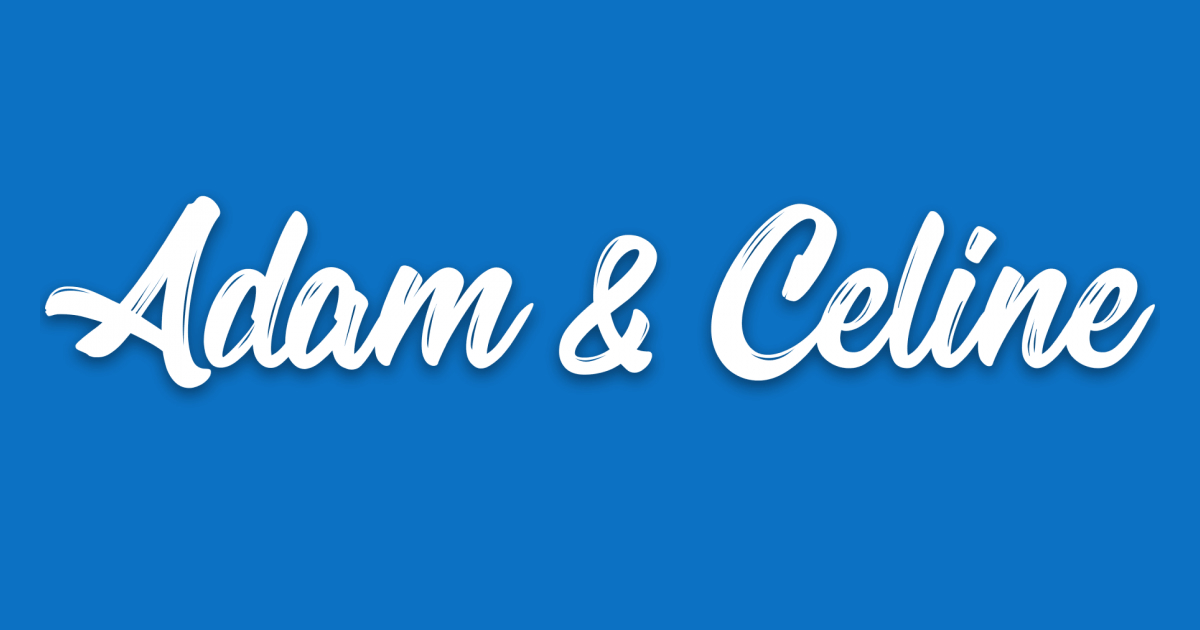 Adam and Celine