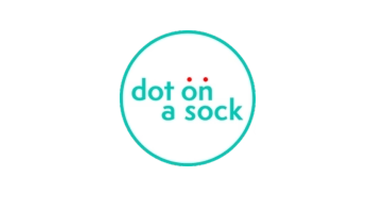 dot on a sock
