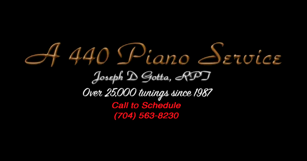 A 440 Piano Service - 5 Star Featured Members