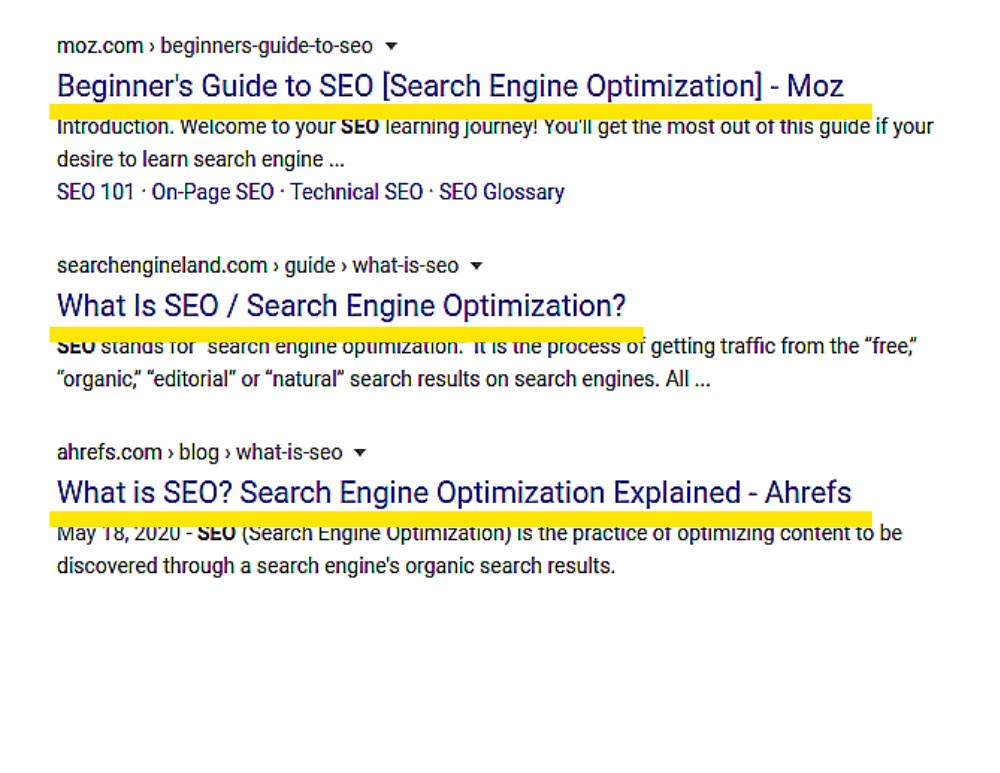Competitor keyword research