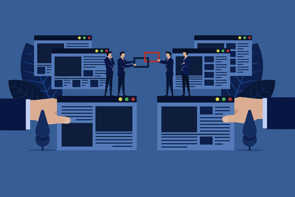 Anchor text backlinks