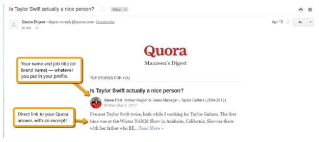 Does Quora help SEO