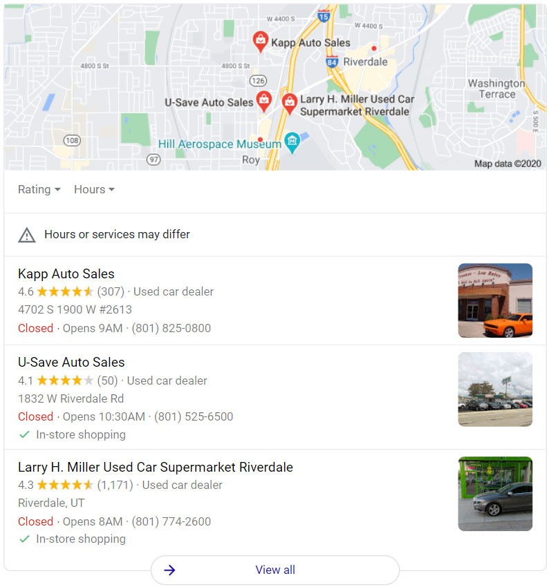 SEO for Auto Dealers