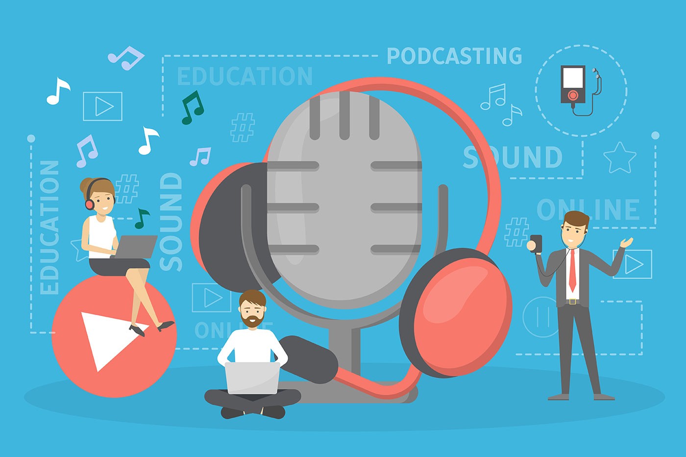 The Best Digital Marketing Podcasts with Examples